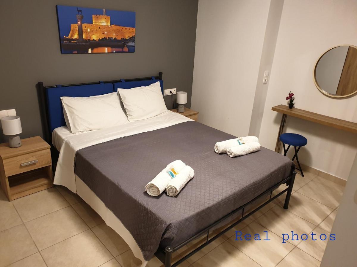 Апартаменты Blue - Comfy Center Rodos Асгуру Экстерьер фото